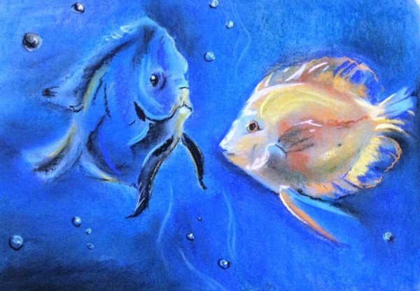 Сухая пастель для рисования