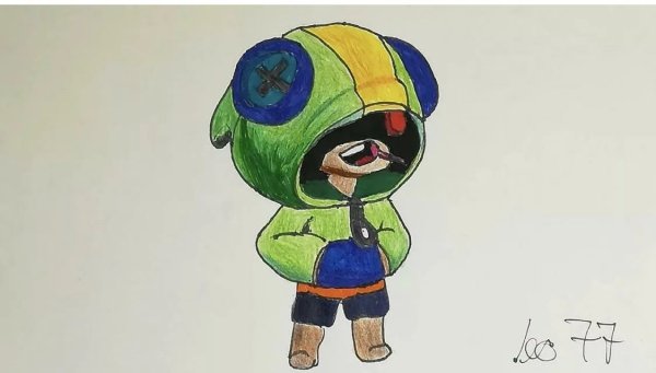 Рисунок Леон Браво Браво старс