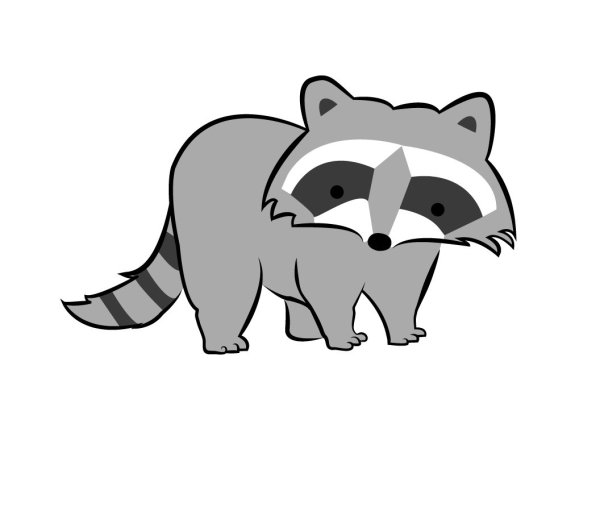 Енот мультяшный