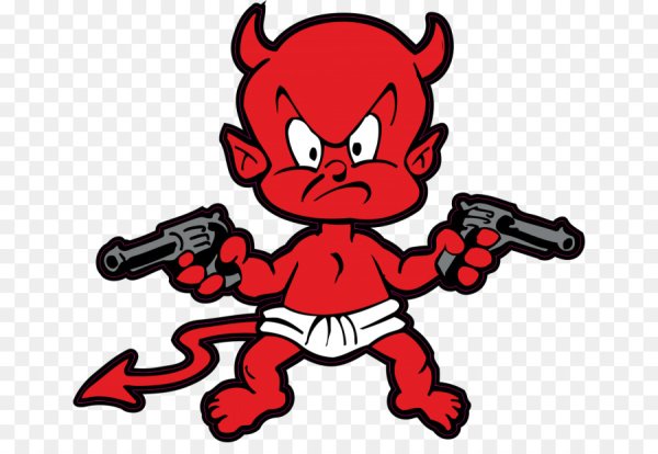 Дьявол мультяшный