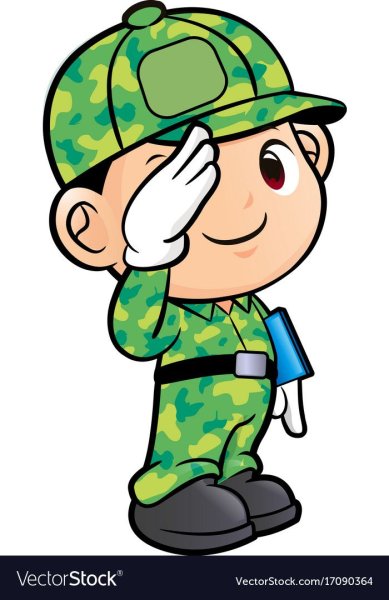 Солдат мультяшка