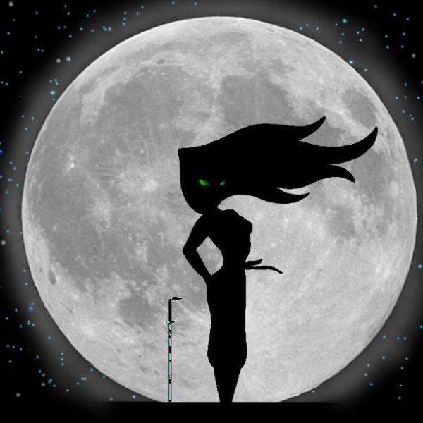 Луна для срисовки легкие