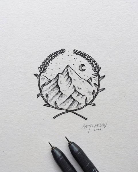 Необычные миниатюрные рисунки