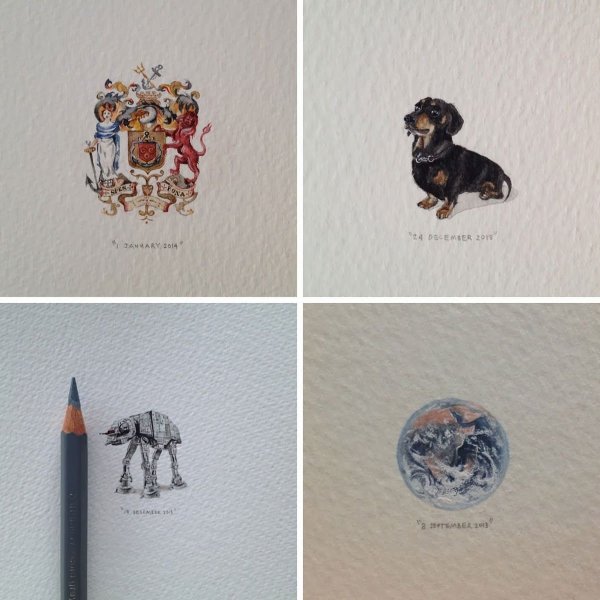 Миниатюрные Наброски