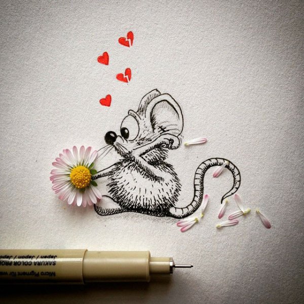 Маленькие простенькие рисунки