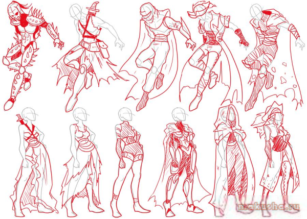 ЭПИЧНЫЕ позы для рисования