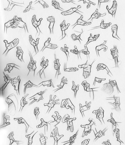 Позы для рисования стиль