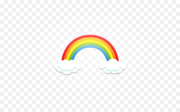 Облачко и Радуга маленькая