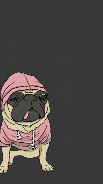 Мопс Минимализм