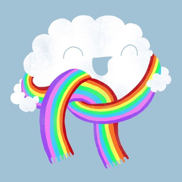 Радужные Стикеры