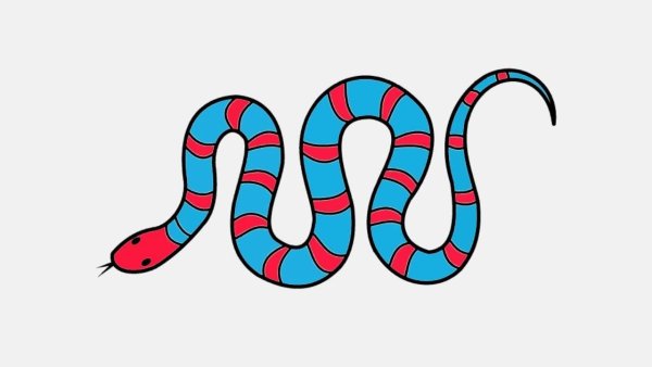 Змея для дошкольников