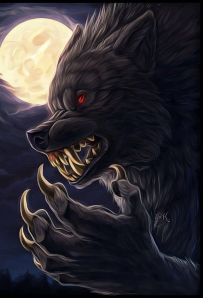 Волк оборотень Werewolf