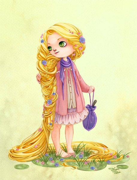 Рапунцель Чиби