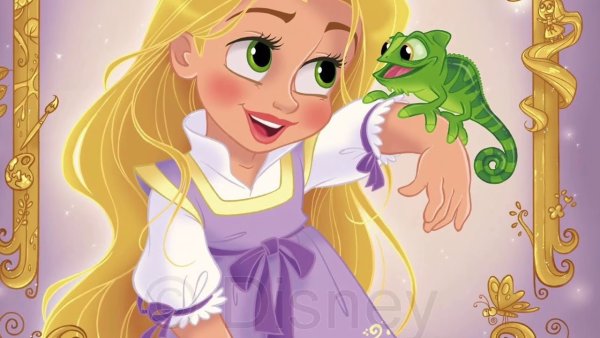 Срисовки Рапунцель современная