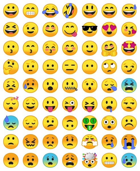 Смайл черно белый