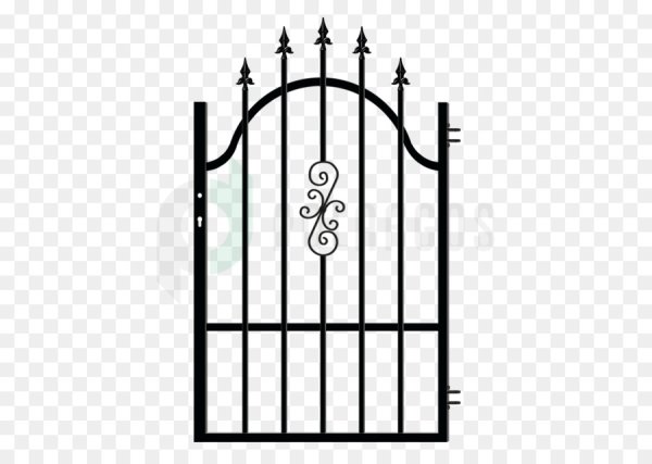 Калитка на прозрачном фоне