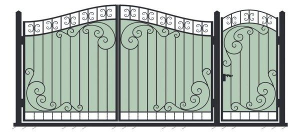 Эскизы ворот
