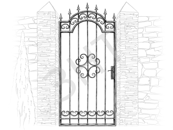 Ворота ОСАТ 15-52 прозрачные