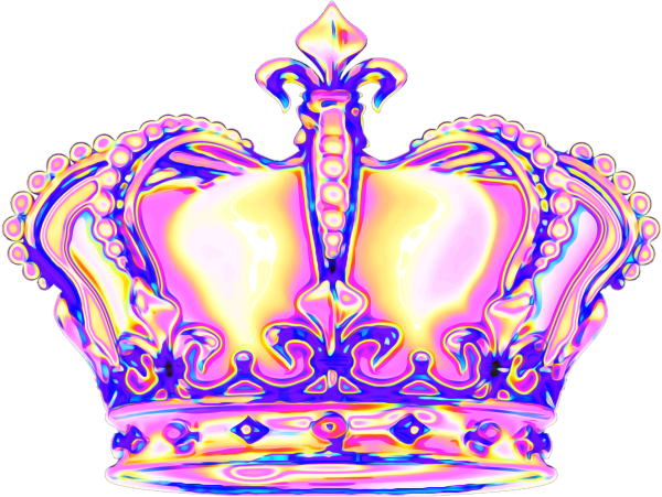 Корона на белом фоне