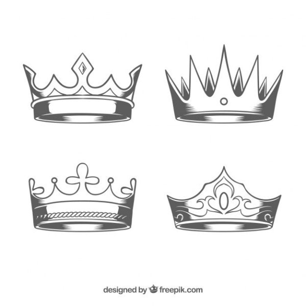 Корона скетч