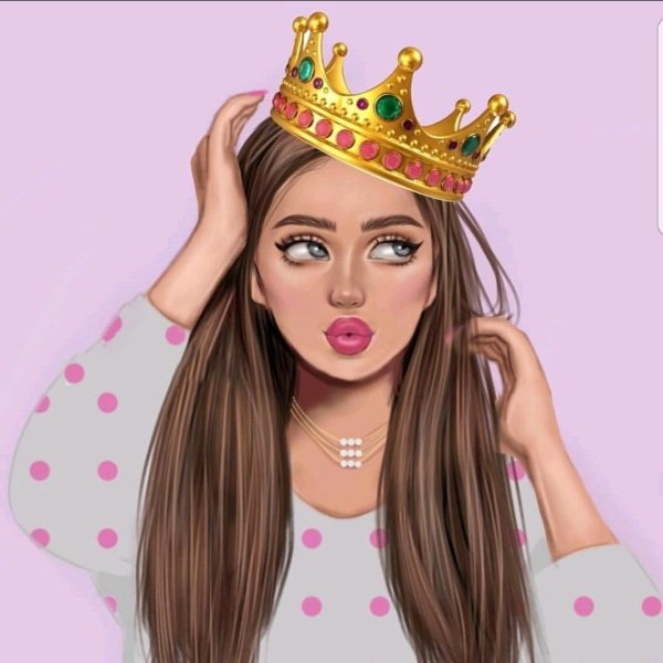 Корона на черном фоне