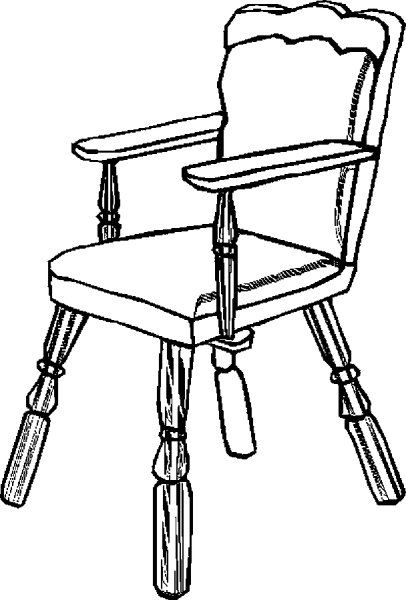 Маленькие стулья для срисовки