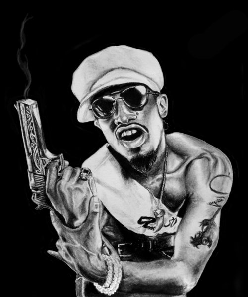 Рэпер гангста арт