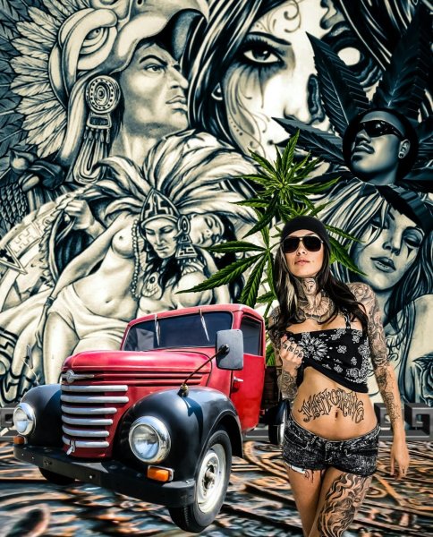 Chicano Art гангста