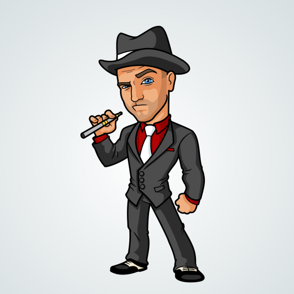 Мафиози рисунок