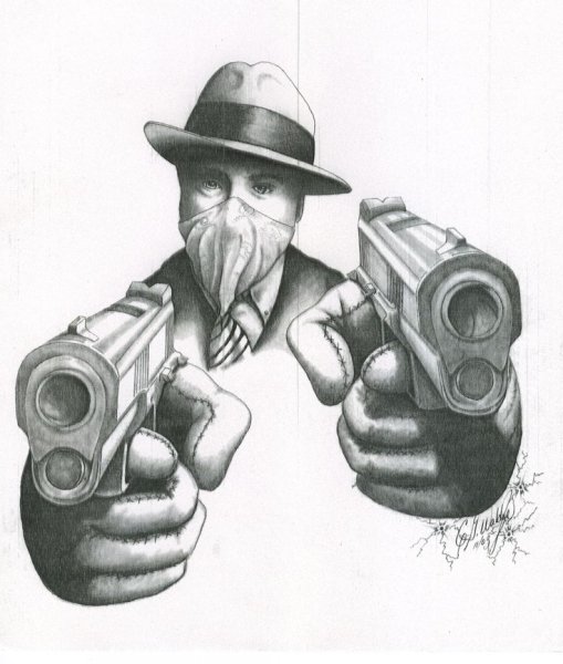 Бандитские рисунки