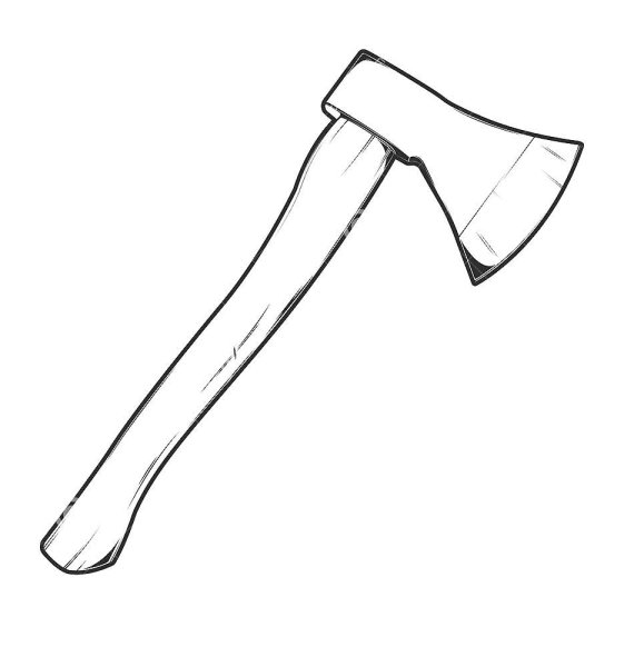 Топор для рисования