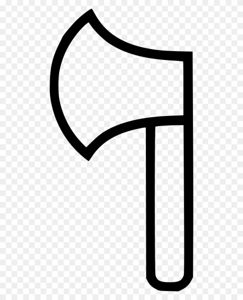 Топор раскраска