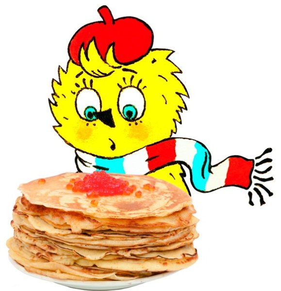 Смайлик вкусной Масленицы