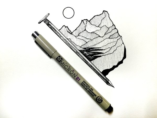 Эскизы карандашом