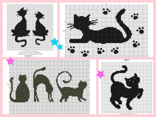 Вышивка крестом схемы детские