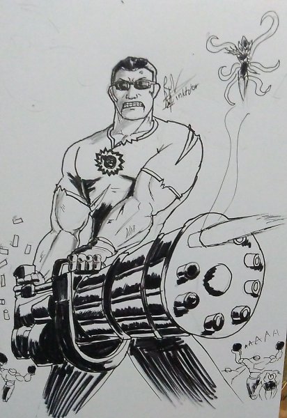 Сэм Стоун serious Sam карандаш