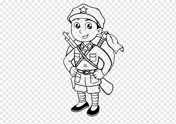 Рисунок солдату