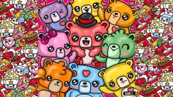 Кавайные обои