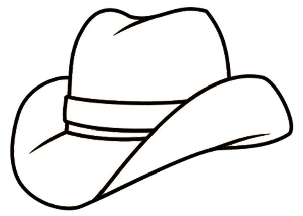 Красивая шляпа рисунок