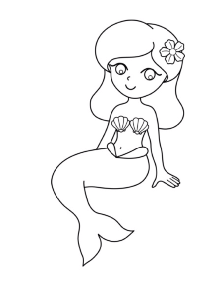 Картинки для срисовки для девочек 6 лет