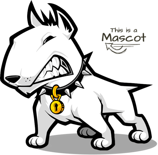 Бультерьер мультяшный