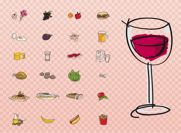 Напитки рисунок