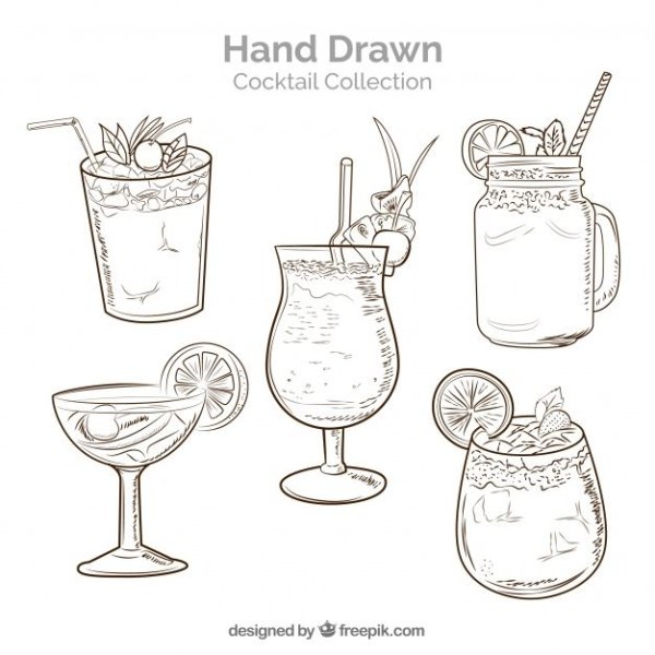 Мультяшные напитки