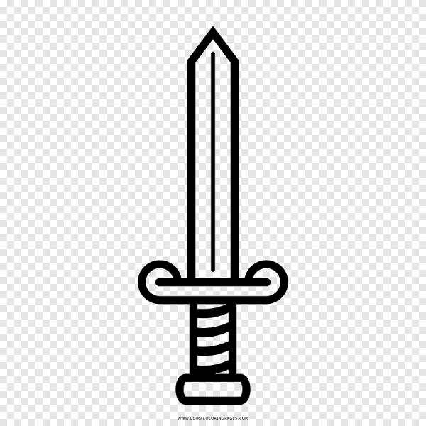 Меч рисунок