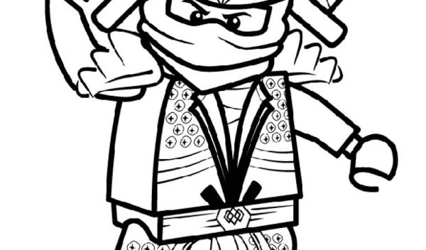 Разукрашки Ниндзяго Ллойд