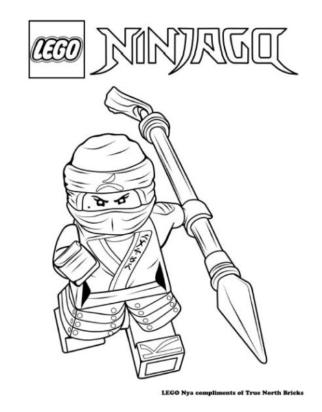 Раскраски лего Ниндзяго фильм