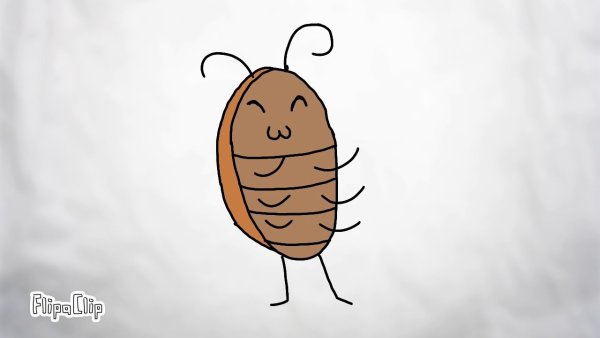 Мадагаскарский таракан нарисовать