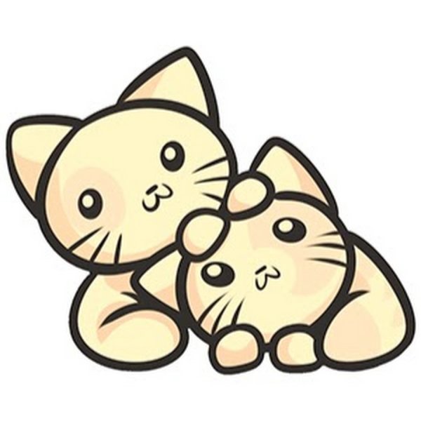 Кошки маленькие рисунки