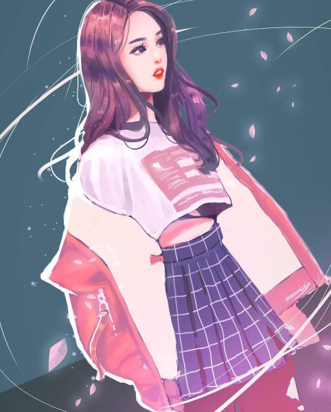 Корейские рисунки для срисовки