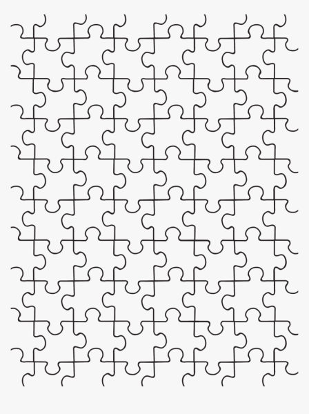 Пазл контур